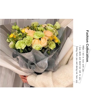 ramyes 5 hojas de papel de regalo de flores de seda ramo de papel de embalaje materiales de fiesta boda diy decoración artesanal día de san valentín caja de regalo (4)