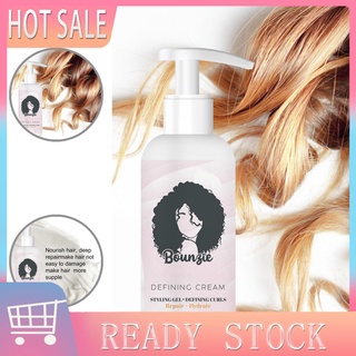 nor| crema de definición de cabello ligero control de secado de cabello estilo ajuste crema iluminar el color del cabello para mujer