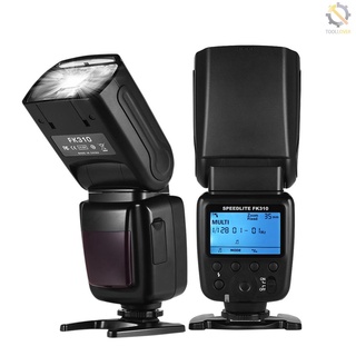luz flash universal inalámbrica speedlite gn33 pantalla lcd para cámaras dslr