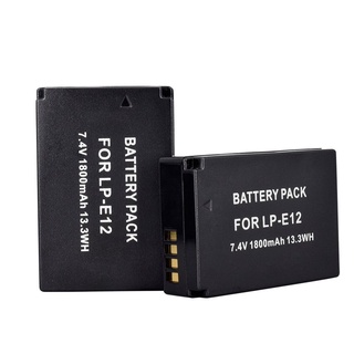 【switcherstore5q】LP-E12 Battery For Canon EOS M10 M50 100D Micro Single Camera Digital Charger
