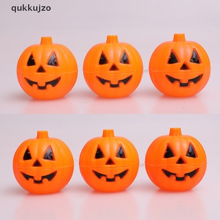 [qukk] caja de almacenamiento de plástico en forma de calabaza de halloween mini soporte de regalo props sorpresa 458co (1)