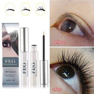 🐱‍🐉【FEG】3ML/6ML Women's Eyelash Enhancer Rapid Growth Serum Poweful Liquid (5)