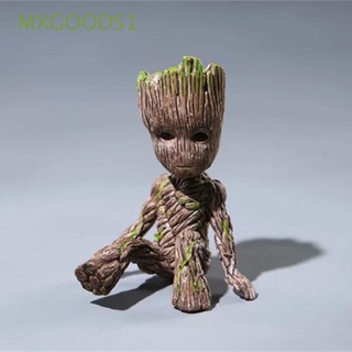 Mxgoods1 Groot figura De 6cm/Modelo Sentado/avengers/árbol/hombre
