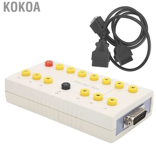 Kokoa OBD2 Pin Out Box práctico ABS conveniente Durable Cable de diagnóstico portátil fácil de usar para Checiking vehículo\'s estado dirgnóstico herramienta de reparación de automóviles (5)