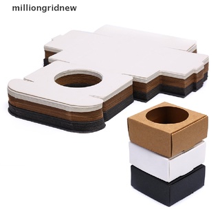 [milliongridnew] 10 unids/set hollow out caja de papel kraft boda fiesta favor caramelo regalo caja de manualidades