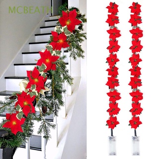 mcbeath 10 led guirnalda de navidad al aire libre decoraciones de navidad cadena de luces suministros de navidad adornos de árbol de navidad reutilizable 2m para jardín interior decoración del hogar (1)
