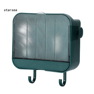 starsea con colgador de jabón estante de almacenamiento de pared estable jabón estante de almacenamiento fácil instalación para baño (2)