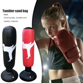 dream fitness inflable bolsa de boxeo bolsa de arena niño gimnasio entrenamiento alivio del estrés juguete