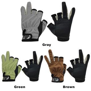 elitecycling 1 par de guantes de pesca transpirables antideslizantes para deportes al aire libre
