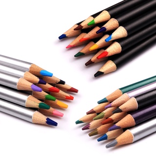 withakiss - juego de lápices de dibujo (72 unidades), color carbón, sacapuntas, kit extensor para estudiantes de arte (8)