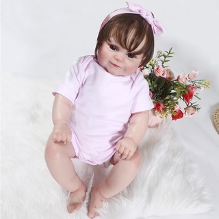 Goo realista bebé niño Reborns muñeca 20 pulgadas ojo abierto sonriente bebé juguete realista recién nacido muñecas bebé con ropa (8)