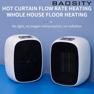 [BAOSITY*] Calentador eléctrico de aire circulando 500W calor soplador de aire caliente para baño