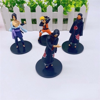 Anime Naruto Figura Uzumaki Kakashi Sasuke Uchiha Itachi Pvc Modelo De Acción Adornos Juguetes Colecciones