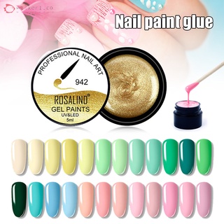 Phototherapy Nail Polish Glue Functional Acrylic Nail Glue DIY LED UV Gel Polish for Nail Paint Solid Color