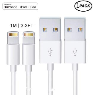 Apple Cable cargador Lightning a USB Cable Original Compatible iPhone 11/X/8/7/6s/6/plus/5s/5c/SE, iPad Pro/Air/Mini