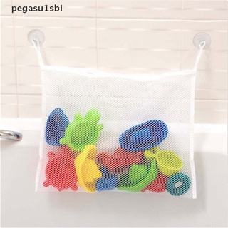 pegasu1sbi bañera organizador bolsas titular cesta de almacenamiento niños bebé ducha juguetes red bañera caliente (7)