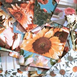 [my] 46 pzs pegatinas Vintage Flower Talk Series para álbum de recortes/DIY [fengyunstore]