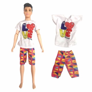 love shorts set para barbie ken muñeca juguete