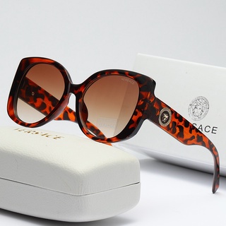 ! Versace! Nuevos lentes de sol para hombre populares al aire libre moda moda gafas de sol