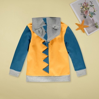 Petersburg niños ropa niños chaquetas niños con capucha cremallera cocodrilo impresión abrigo 1-6T