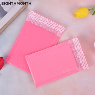 [EIGHTHMONTH] 10 X Bolsa De Burbujas Rosa Mailer Plástico Acolchado Sobre Envío Embalaje