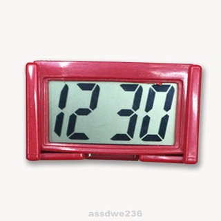 Pantalla De Fecha De Hora Automática LCD-Clock Auto-Stick En Coche Digital Tablero