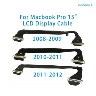 beehon1 lcd led lves cable de pantalla para macbook pro 15" a1286 2008 2009 2010 2011 2012 año
