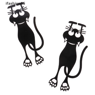 ifashion65 1pc marcador negro gato libro titular para libros papeles creativo regalo marcador co