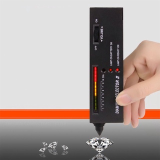 Diamond Tester Pen Upgraded Selector High Accuracy Tool for Jewelry Black