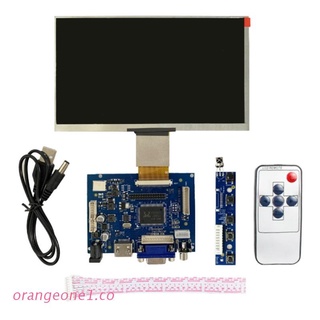 Naranja 7 Pulgadas De Alta Resolución TFT IPS LCD Monitor De Pantalla HDMI compatible Con 1024x600 VGA Entrada Raspberry Pi