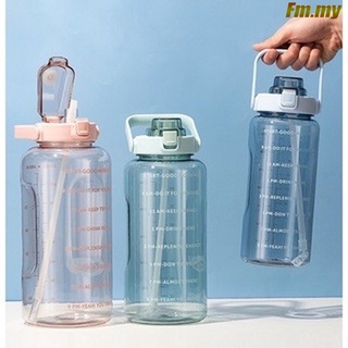 Hot push 2L-3L Creative Fashion botella de agua de gran capacidad simplicidad vaso de agua potable ^ ^ (4)