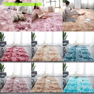 Thevaticanlospoem Shaggy Tie-dye alfombra impresa de felpa piso esponjoso alfombrillas de área alfombra sala de estar