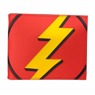 Dc Justice League The Flash Wallet The Flash Unisex corto Bi-Fold cartera (6)