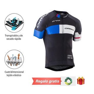 [Ready Stock] Maillot de ciclismo ORBEA para hombre, camiseta de ciclismo de montaña Tops S-3XL - Transpirable y de secado rápido
