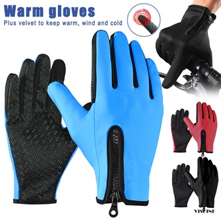 guantes a prueba de viento transpirables pantalla táctil cálida antideslizante senderismo ciclismo deportes guantes (2)