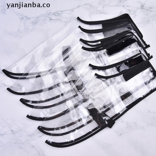 (nuevo) zapatos de peluquería cubierta de pvc transparente zapato cubierta de pies cubre zapatos estilistas de pelo [yanjianba] (1)