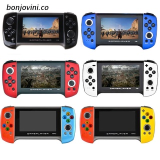 bo.co X18Plus Handheld Game Console 4.3 Inch Large Screen Dual Joystick 64-bit Classic Games Support for Connecting TV