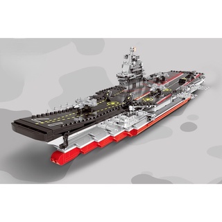 1355pcs militar china ejército portaaviones liaoning bloques de construcción modelo de ladrillo juguetes conjunto de regalo niños compatibles con lego