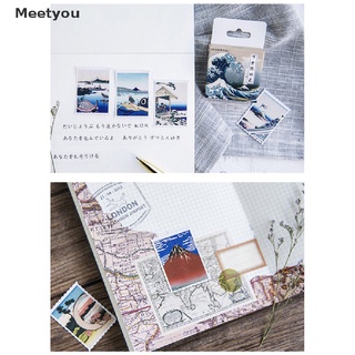 [meetyou] 45 unids/pack creativo japonés estampados decorativos papelería pegatinas diy diario co