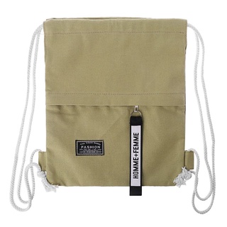 bolsa de lona de la iglesia de almacenamiento de la escuela gimnasio con cordón bolsa mochila mochila bolsa (5)