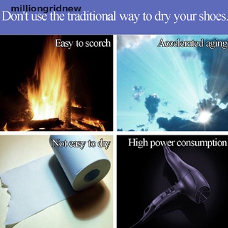 [milliongridnew] botas eléctricas zapatos secador calentador seco calentador desodorizador deshumidificar esterilizador (5)