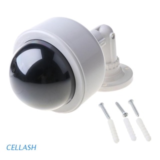 Cellash Fake Dummy Outdoor Waterproof Security Surveillance Flash Dome Camera CCTV Video