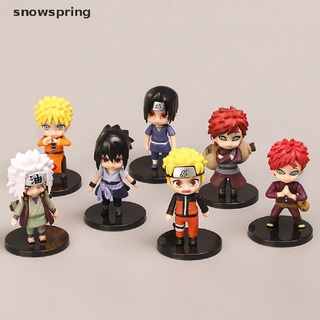 snowspring naruto figura anime juguetes 2.8" modle regalo de cumpleaños muñeca caja ciega aleatoria charac co