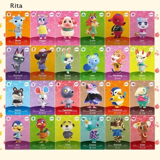 { Rita } Animal Crossing Amiibo Series 5 Tarjetas 401-448 Menta , Dos Tamaños ! (1)
