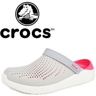 【¡gran venta! ! 】Crocs LiteRide clog Ligero y cómodo para mujer Ligero y cómodo sandalias pantuflas zapatos