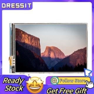 Dressit TFT pantalla LCD duradera pulgadas 480x320 resolución pantalla táctil para Raspberry Pi práctica