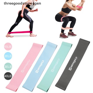 [threegoodstonesgen] bandas de resistencia loop fuerza fitness gimnasio ejercicio yoga entrenamiento pull up