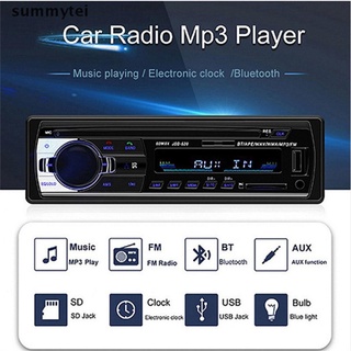 summytei 12v coche estéreo radio control remoto digital bluetooth audio música reproductor mp3 co