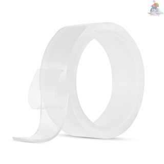 Nueva cinta Nano rodillo adhesivo de doble cara 3.3 pies sin rastro lavable cinta Nano adherible Gel Reusa