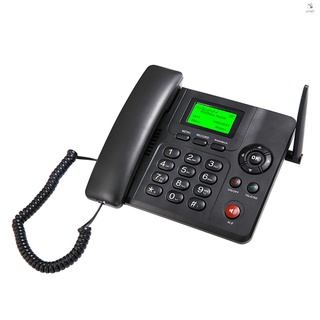 Teléfono Inalámbrico Fijo De Escritorio Soporte GSM 850/900/1800/1900MHZ Dual SIM